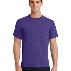 Port & Company PC61 Men's Essential T-Shirt - Purple - S