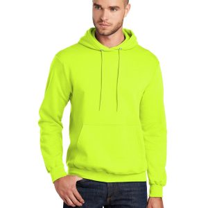Port & Company PC78H Core Fleece Pullover Hooded Sweatshirt - S. Green - S