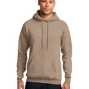 Port & Company PC78H Core Fleece Pullover Hooded Sweatshirt - Sand - 2XL