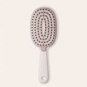 Portable Hollow Design Hair Comb Brush Anti-Tangle Scalp Massage Hairbrush for Women