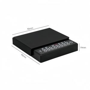 Precision USB Rechargeable Coffee Scale with Timer for Pour Over Espresso Brewing