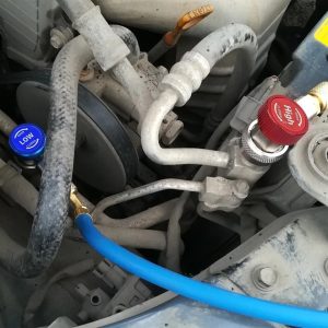 Premium Automotive AC Service Coupler Set Leak Proof High/Low Side AC Quick Coupler Adapters