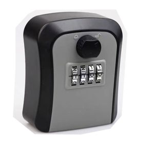 Premium Outdoor Key Lock Box Waterproof Wall Mount Key Hider with Resettable Combination