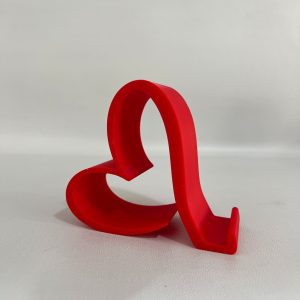 Printed Heart Phone Stand for Desk Universal Phone and Tablet Holder