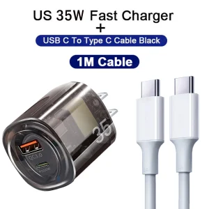 Quick Charge USB Charger PD Type C Fast Wall Charger Adapter for Phone