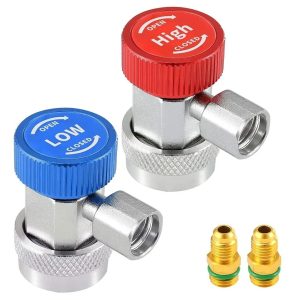 Quick coupler Set for Auto AC Manifold Gauge High Low Side Adapter