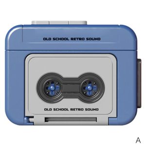 Retro Cassette Recorder Keychain Gift Mini Recordable Couple Keepsake