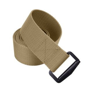 Rothco 4095 54 Inch Adjustable BDU Belt - Khaki - 44 Inches