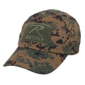 Rothco 4362 Tactical Operator Cap - Woodland Digital Camo - One Size