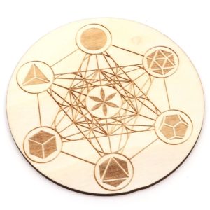 Sacred Geometry Platonic Solids Set | Natural Crystal Reiki Healing Stones