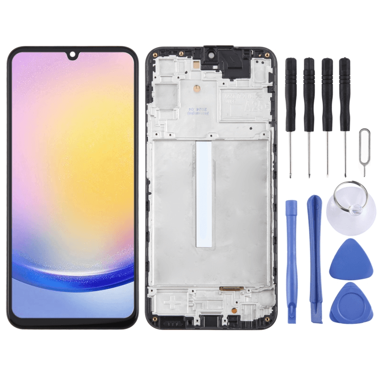 Samsung Galaxy LCD Screen Digitizer Assembly with Frame Replacemen