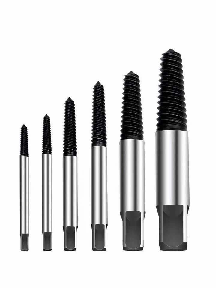Screw Extractor Set Easy Out Bolt Extractor for Stripped and Broken Screws