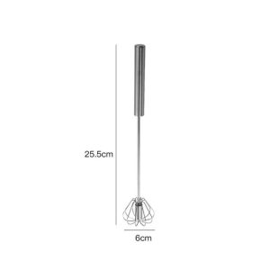 Semi-Automatic Stainless Steel Rotary Whisk