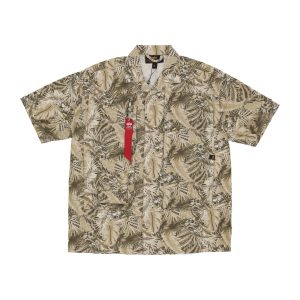 Shirt Sleeve Short Man Honolulu Safari Shirt Sand Camo