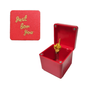 ShockBox Funny Prank Gift Box - Surprise Middle Finger Gag Gift