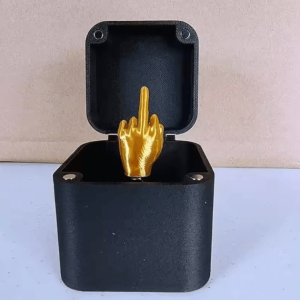 ShockPop Middle Finger Prank Gift Box - Funny Pop-Up Surprise Gag Gift