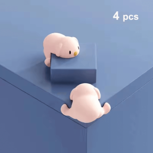 Soft Silicone Baby Corner Protectors - Anti-Collision Safety Guards (4pcs Set)