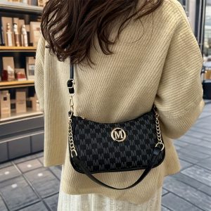 Sophisticated Vintage Style Handbag, Crossbody Bag for Women, Adjustable Strap Messenger Shoulder Bag, Tote Purse