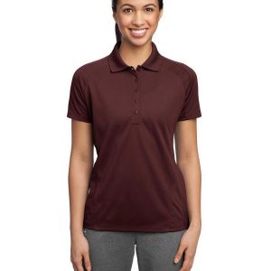Sport-Tek L474 Women's Dri-Mesh Pro Polo - Maroon - XL