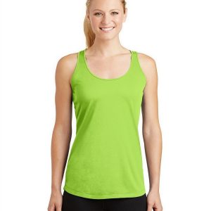 Sport-Tek LST356 Women's PosiCharge Competitor Racerback Tank - Lime Shock - XL