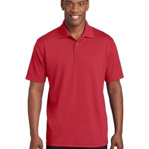 Sport-Tek ST640 Men's PosiCharge RacerMesh Polo - True Red - XS
