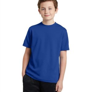 Sport-Tek YST340 Youth PosiCharge RacerMesh Tee - True Royal - XL