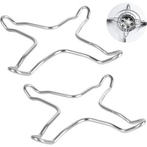 Stainless Steel Gas Stove Support Stand for Small Pots and Heat Diffusion