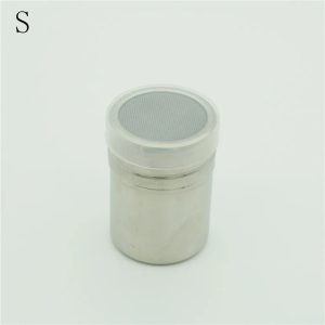 Stainless Steel Powder Shaker for Sugar Cocoa and Flour