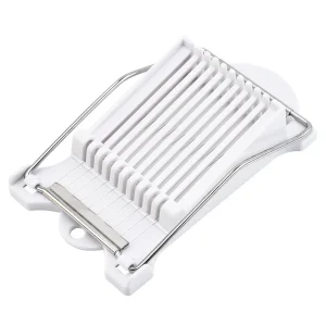Stainless Steel Slicer Strip Cutter, Egg Slicer, Multi-Functional Kitchen Tool, Easy To Clean Fruit Divider, Sharp House