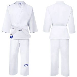 Starpro Combat Student Karate Uniform - White - 110