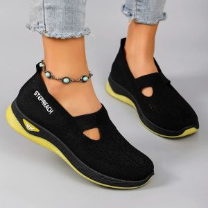Summer Breathable Mesh Casual Flat Sneakers for Wom