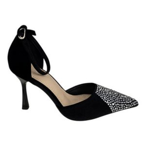 TWENTY FOUR HAITCH With Heel Black