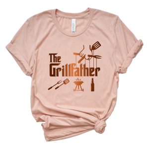 The Grillfather Shirt,Gift for Grandpa Shirt,New Dad Shirt,Dad Shirt,Daddy Shirt,Father's Day Shirt,Best Dad shirt,Gift