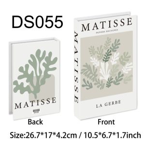 Travel Series Decorative Book Storage Box - Magnetic Fake Book Organizer for Coffee Table & Home Decor