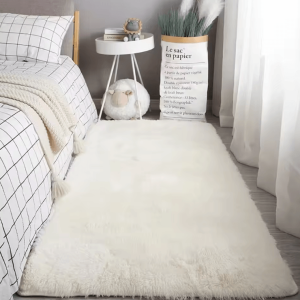 Ultra Soft Tie-Dye Fluffy Shag Area Rug - Non-Slip Plush Carpet for Bedroom & Living Room