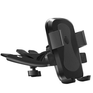 Universal CD Slot Car Phone Mount Secure Navigation Phone Mount for iPhone & Samsung