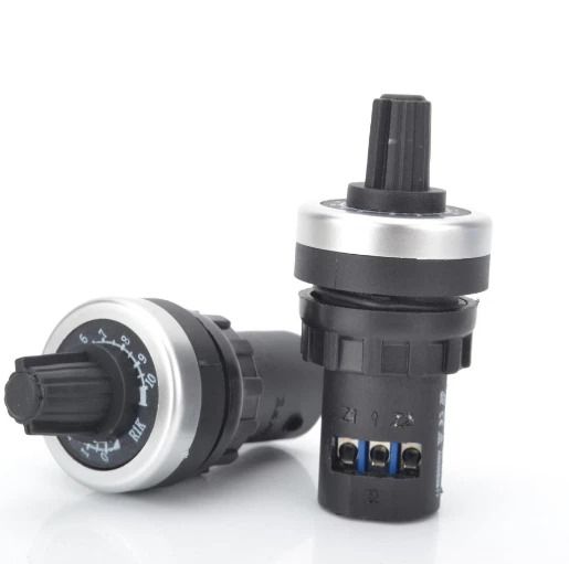 VFD Potentiometer Panel Mount Speed Control for Variable Speed Drive Inverter