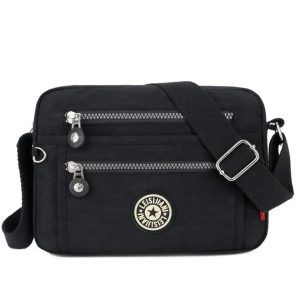 Versatile Waterproof Nylon Messenger Bag