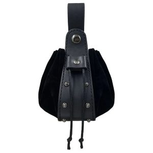 Viking Medieval Fanny Pack - Durable Drawstring Waist Bag & Vintage Coin Purse