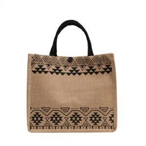 Vintage Korean Canvas Tote - Eco-Friendly National Style Shoulder Bag