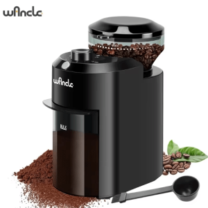 Wancle Electric Burr Coffee Grinder - 28 Adjustable Precision Grind Coffee Mill