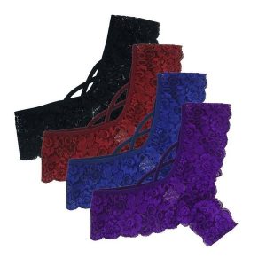 Womens Sexy Lace Lingerie Panties, Brief G String Thong