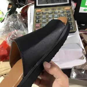 Women's Summer Wedge Platform Sandals - Elegant Open-Toe Slip-On Slippers with Soft Sole