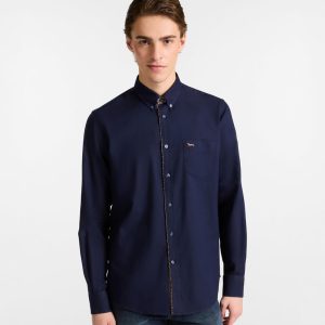 dark blue man shirt