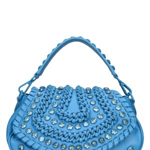 la carrie Bags.. Clear Blue