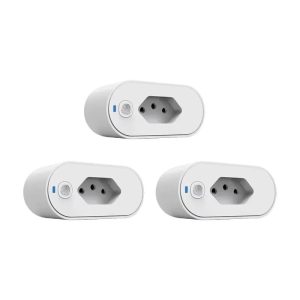 16A WiFi Smart Plug - Remote Control Power Monitoring Socket with Voice Control