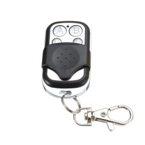 433MHz Universal Garage Door Remote Control 4-Key Wireless Copy Code Key Fob for Authorized Gate & Door Openers