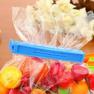 6PCS Food Bag Clips Set Reusable Bag Sealing Clips for Fresh Snack & Kitchen Storage