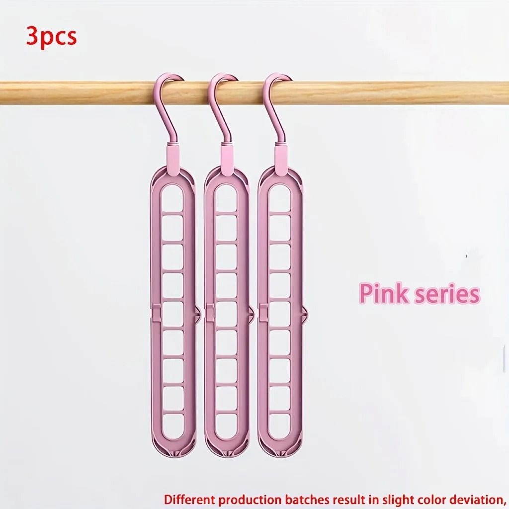 9-Hole Space-Saving Multi-Functional Wardrobe Interface
