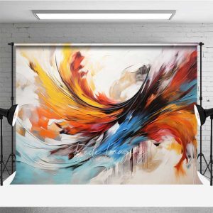Aperturee Abstract Swirl Art Backdrop Modern Texture Photo Background